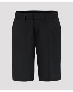 Women&#039;s 9&quot; Flat Front Short Black,6