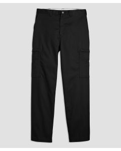Dickies Industrial Cotton Cargo Pant Black,30&quot; Waist,30&quot; Inseam